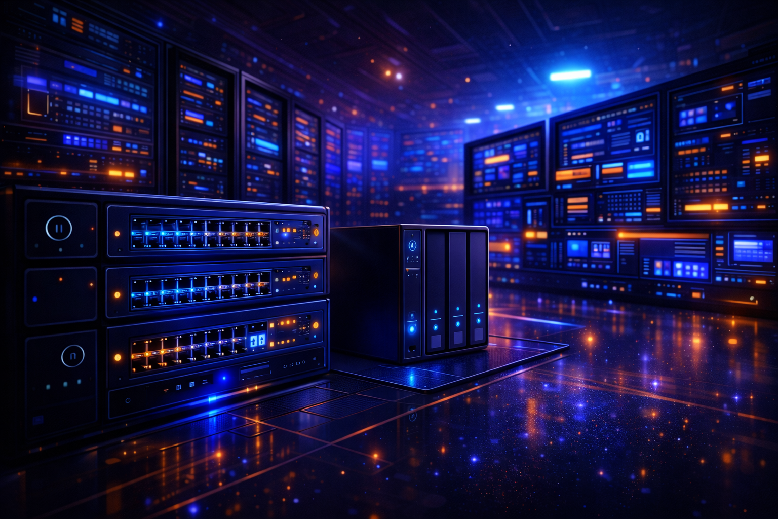 AI: networking, NAS, infrastructure