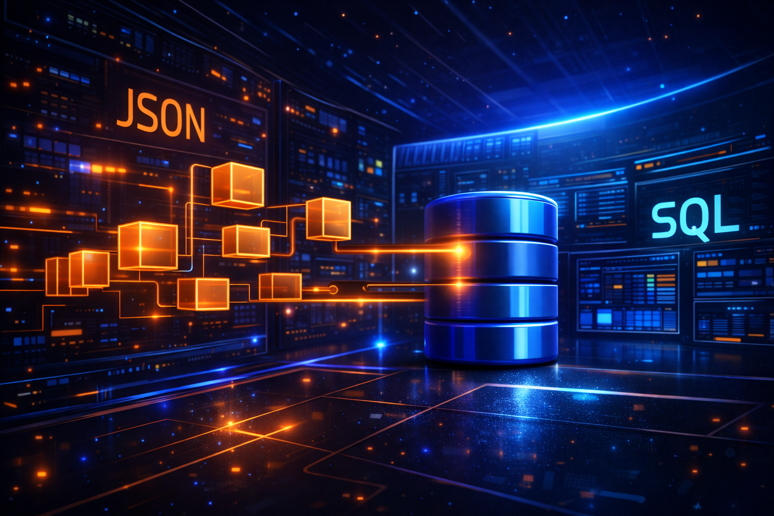 AI: SQL, JSON, data pipelines